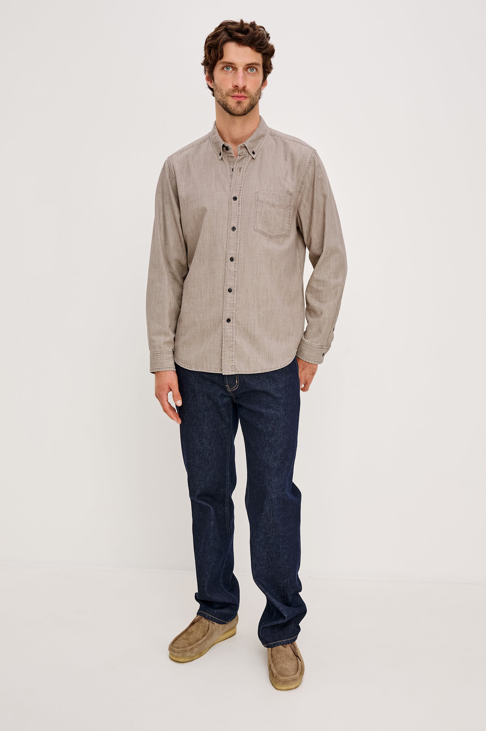 Rails Tristan Vintage Slub Cotton Shirt