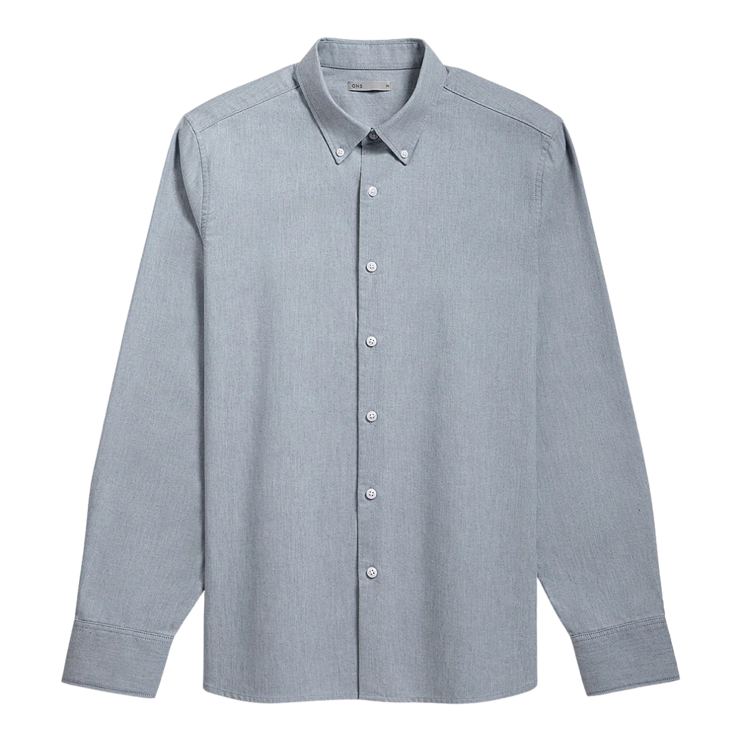ONS Fulton Heather Oxford Shirt