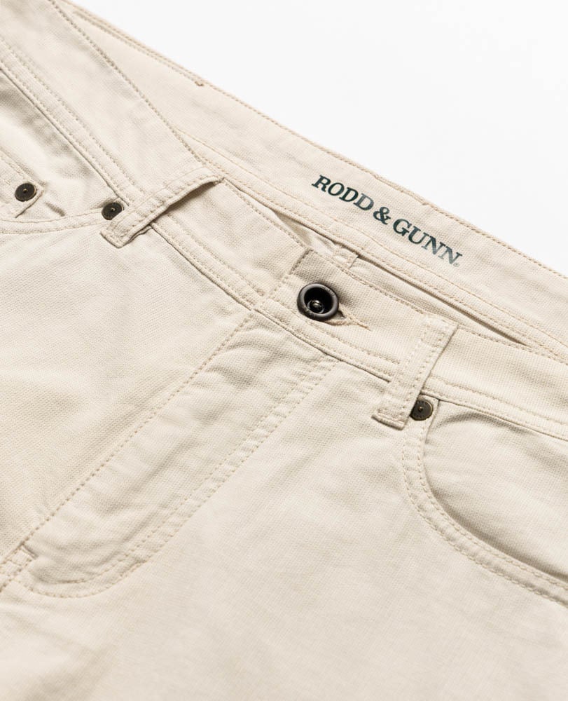 Rodd & Gunn The Gunn 5 Pocket Lightweight Micro Texture Pants