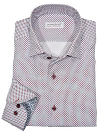 Marcello Sport Slim Fit Roll Collar Shirt