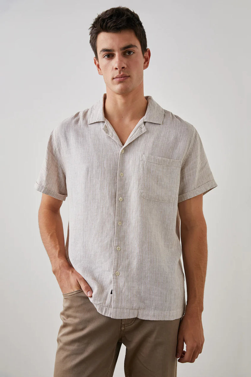 Rails Waimea Linen Blend Lightweight SS Shirt