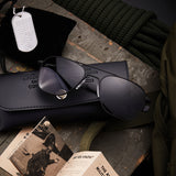 Randolph Engineering Aviator Military Special Edition Matte Black Sunglasses