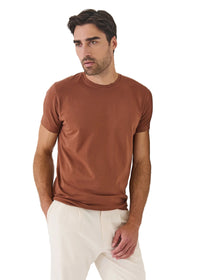Patrick Assaraf Peruvian Pima Cotton SS Crew Neck T-Shirt
