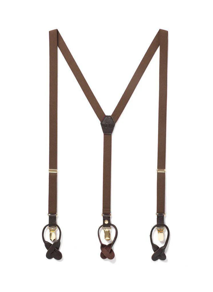 JJ Suspenders Elastic Fabric Suspenders