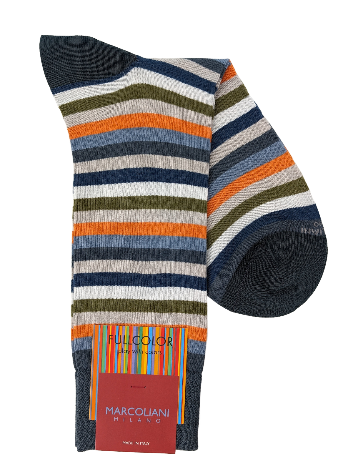 Marcoliani 4701 Luxury Soft Modal Blend Stripe Socks