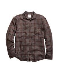 Billy Reid Pickwick Grid Plaid Soft Brushed Shirt