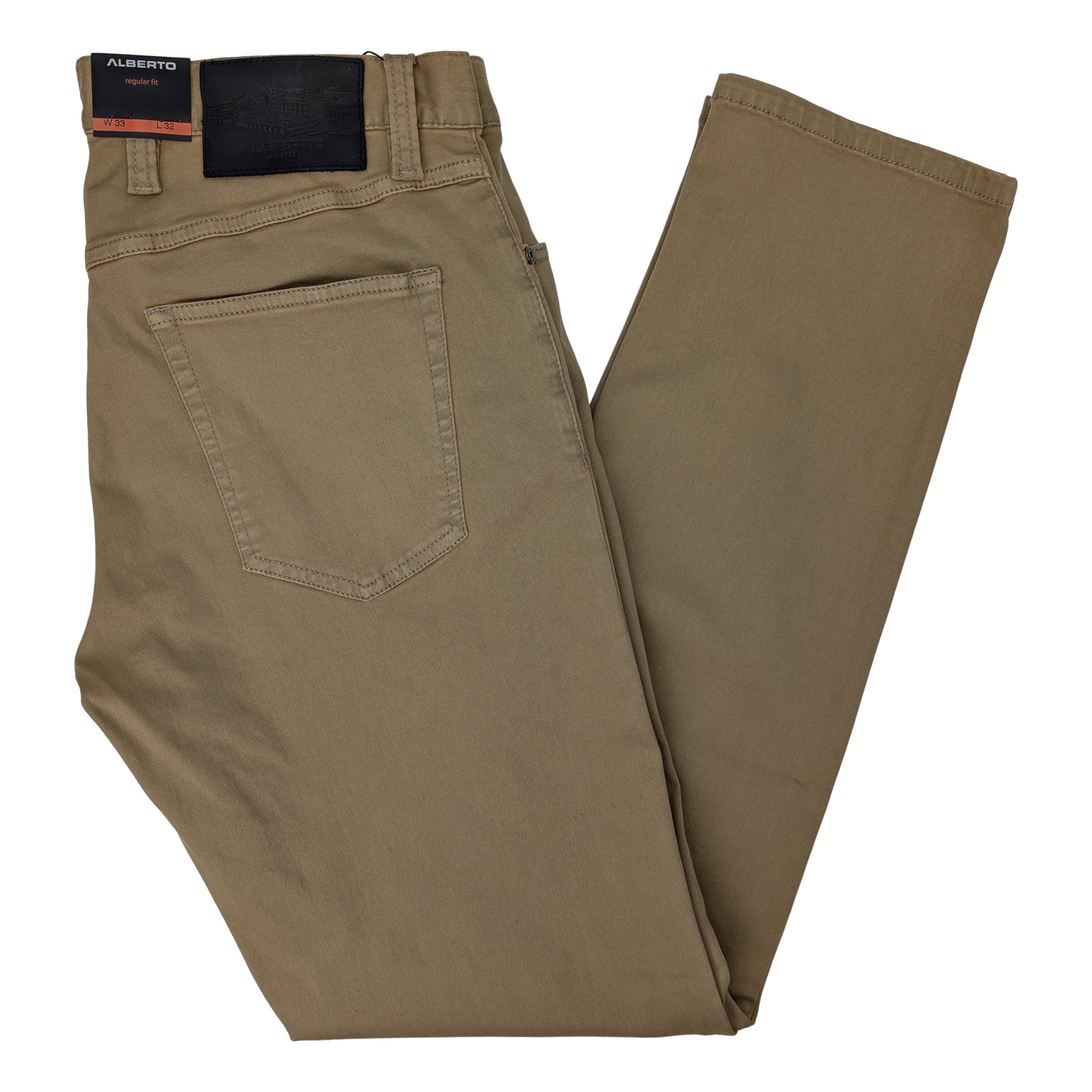 Alberto Pipe 1489 Regular Fit Super Stretch Colored Denim