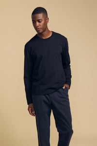 Velvet by Graham & Spencer Antonio Midweight Jersey LS Tee