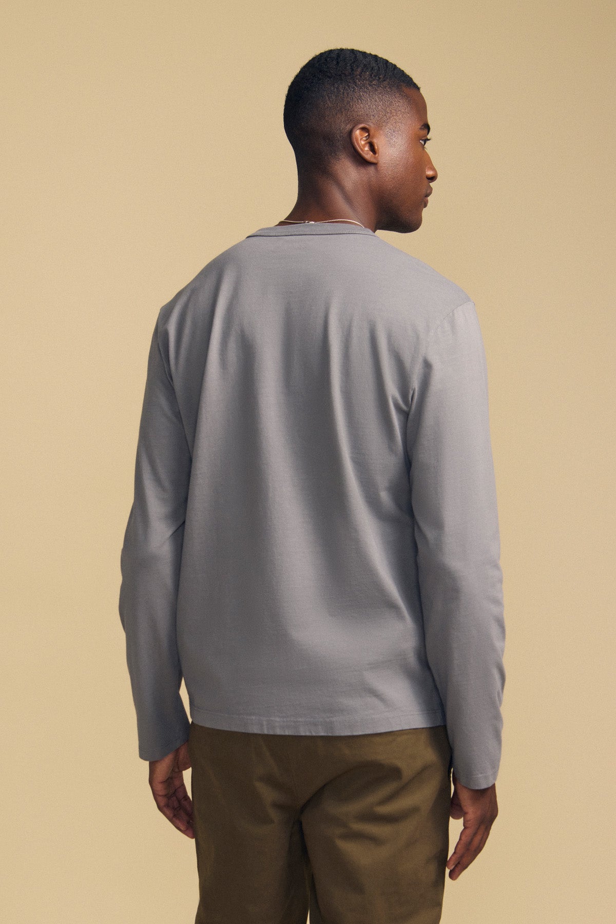 Velvet by Graham & Spencer Antonio Midweight Jersey LS Tee