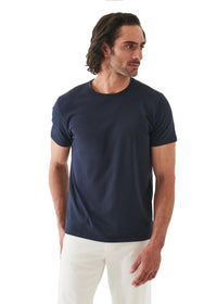 Patrick Assaraf Peruvian Pima Cotton Short Sleeve Crew Neck T-Shirt