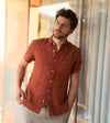 Billy Reid Tuscumbia Linen SS Shirt