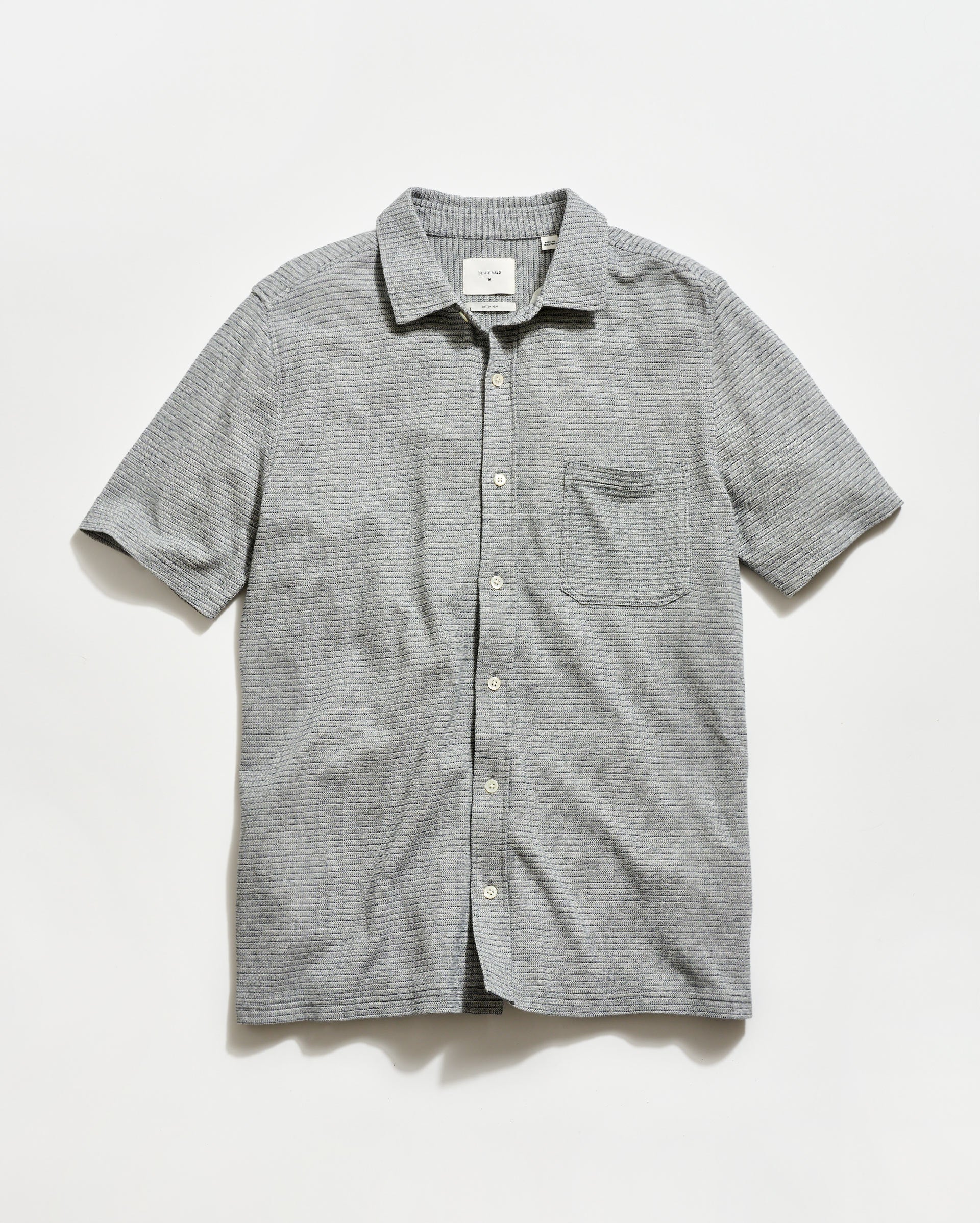 Billy Reid SS Textured Treme Knit Shirt