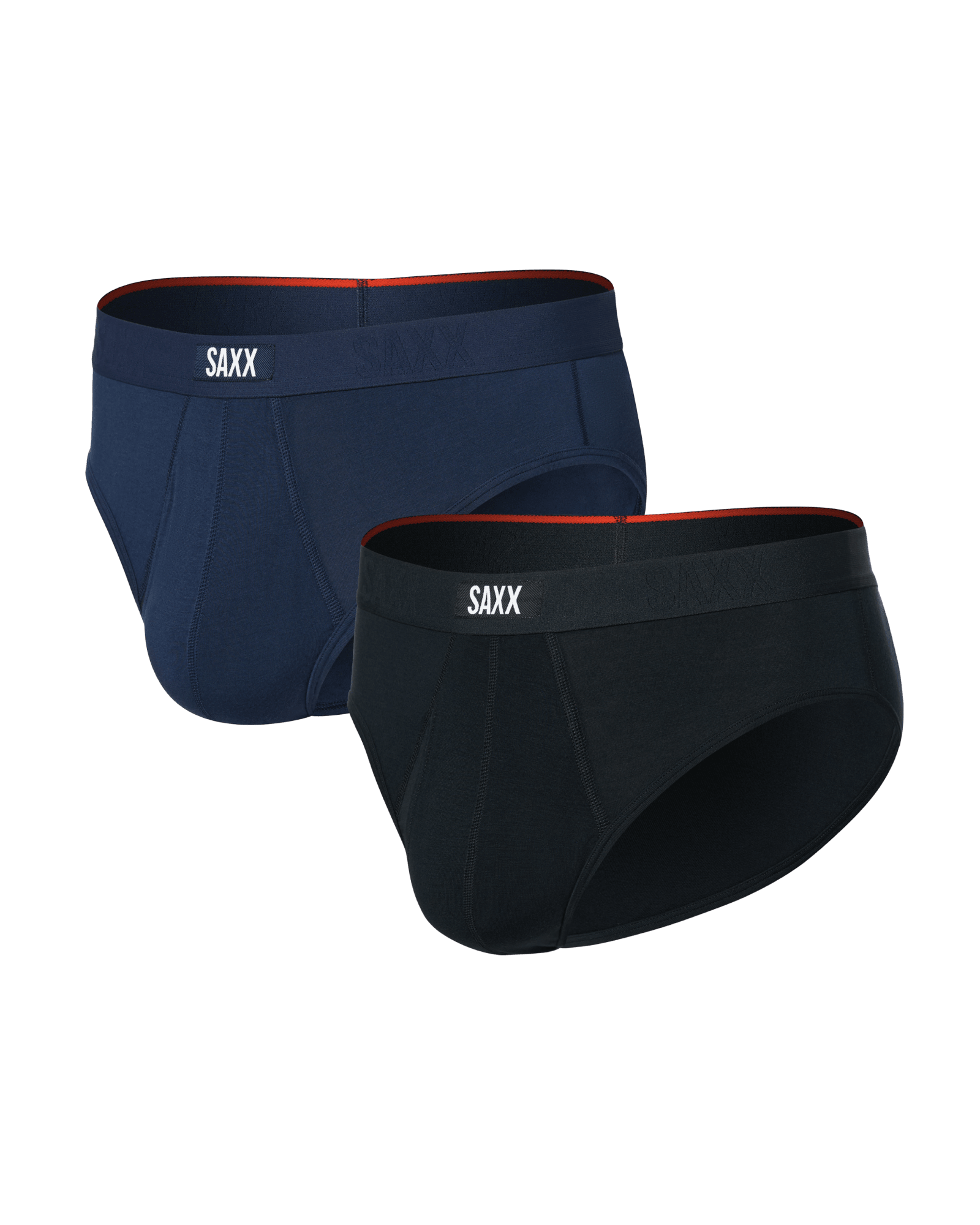 SAXX Vibe Xtra Soft Comfort Fit Fly Briefs 2 Pack