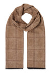 Eterna Louis Plaid Pattern Silk Scarf