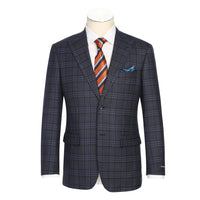 Alessandro Vitello Trim Fit Plaid Sport Coat