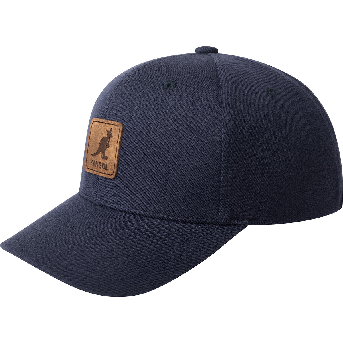 Kangol Flexfit Leather Patch Cap