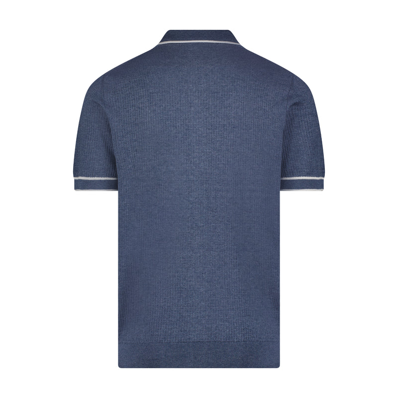 Luciano Visconti Button Down Knit Shirt