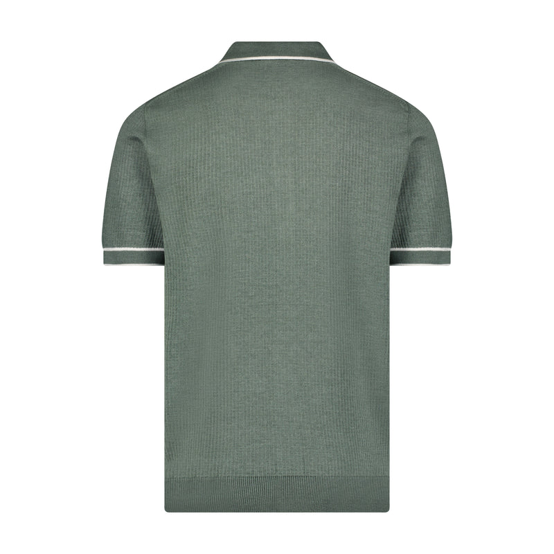 Luciano Visconti Button Down Knit Shirt