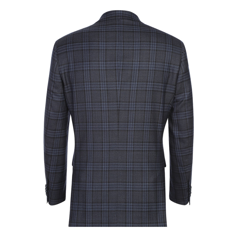 Alessandro Vitello Trim Fit Plaid Sport Coat