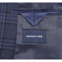 Alessandro Vitello Trim Fit Plaid Sport Coat