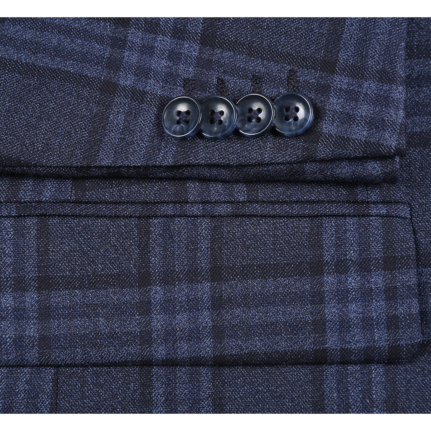 Alessandro Vitello Trim Fit Plaid Sport Coat