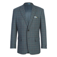 Alessandro Vitello Classic Fit Plaid Sport Coat