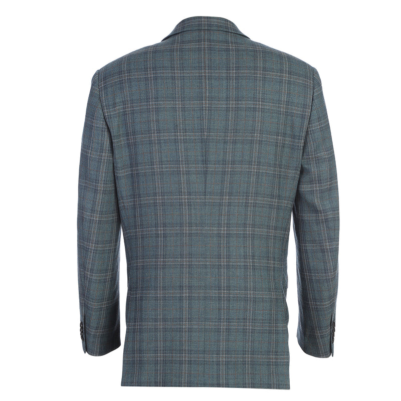 Alessandro Vitello Classic Fit Plaid Sport Coat