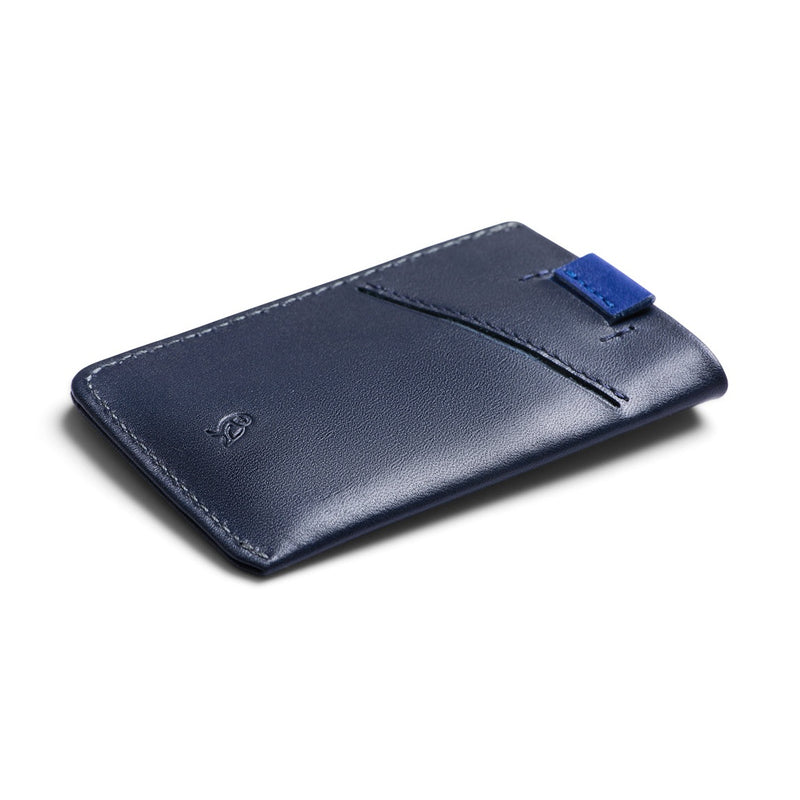Bellroy Card Sleeve Leather Wallet Navy 2nd Edition