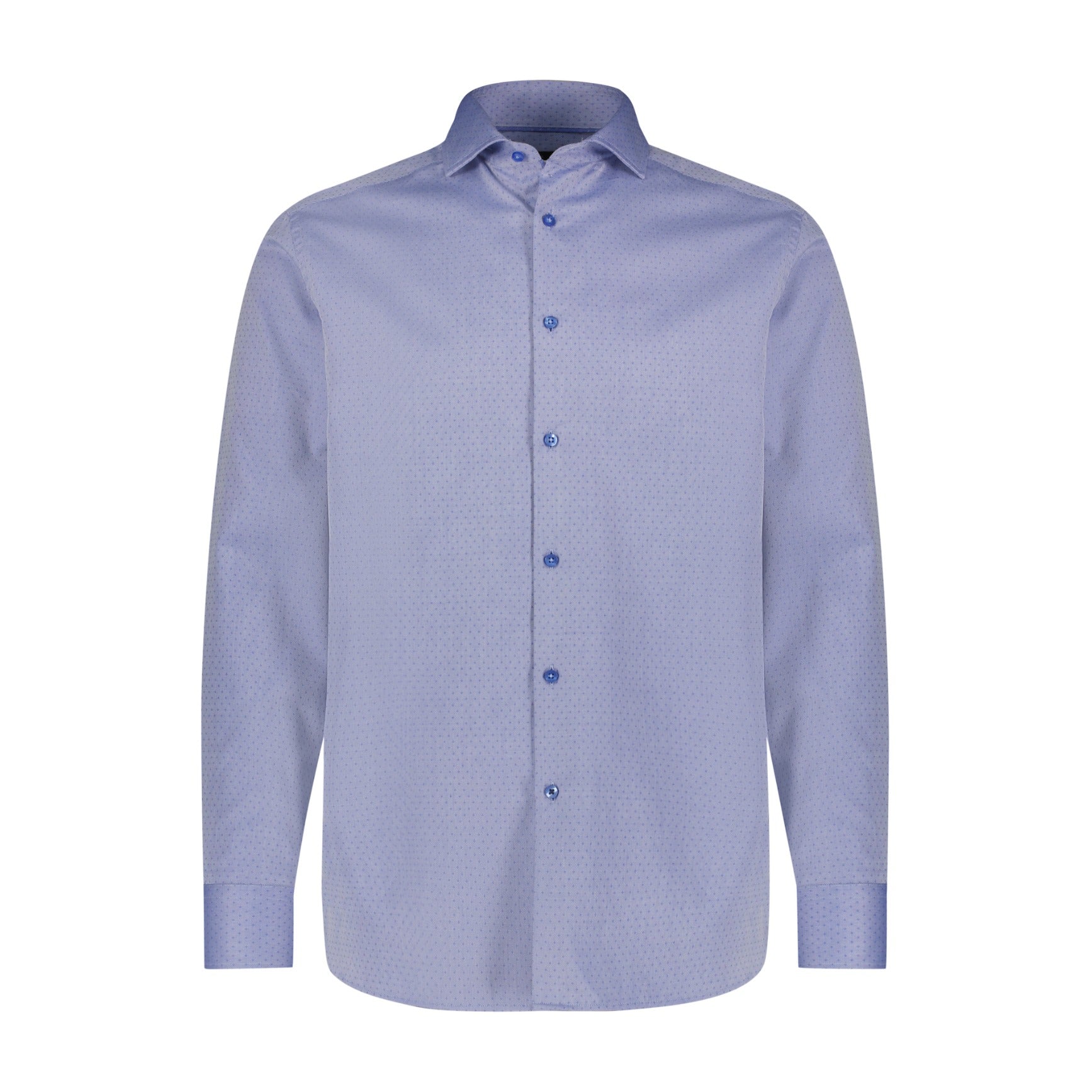 Luciano Visconti Dobby Micro Dot LS Woven Shirt