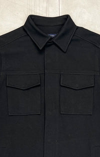 Stone Rose Studio Knit Stretch Twill Shirt Jacket