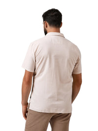 Stone Rose Seersucker Striped Resort SS Shirt