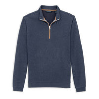 Scott Barber Stretch Heather Fleece Pullover Sweater
