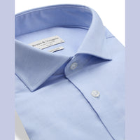 Bruun & Stengade Borut Slim Fit Texture Woven Dress Shirt