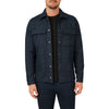 Stone Rose Knit Melange Houndstooth Shirt Jacket