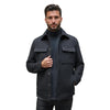 Stone Rose Knit Melange Houndstooth Shirt Jacket