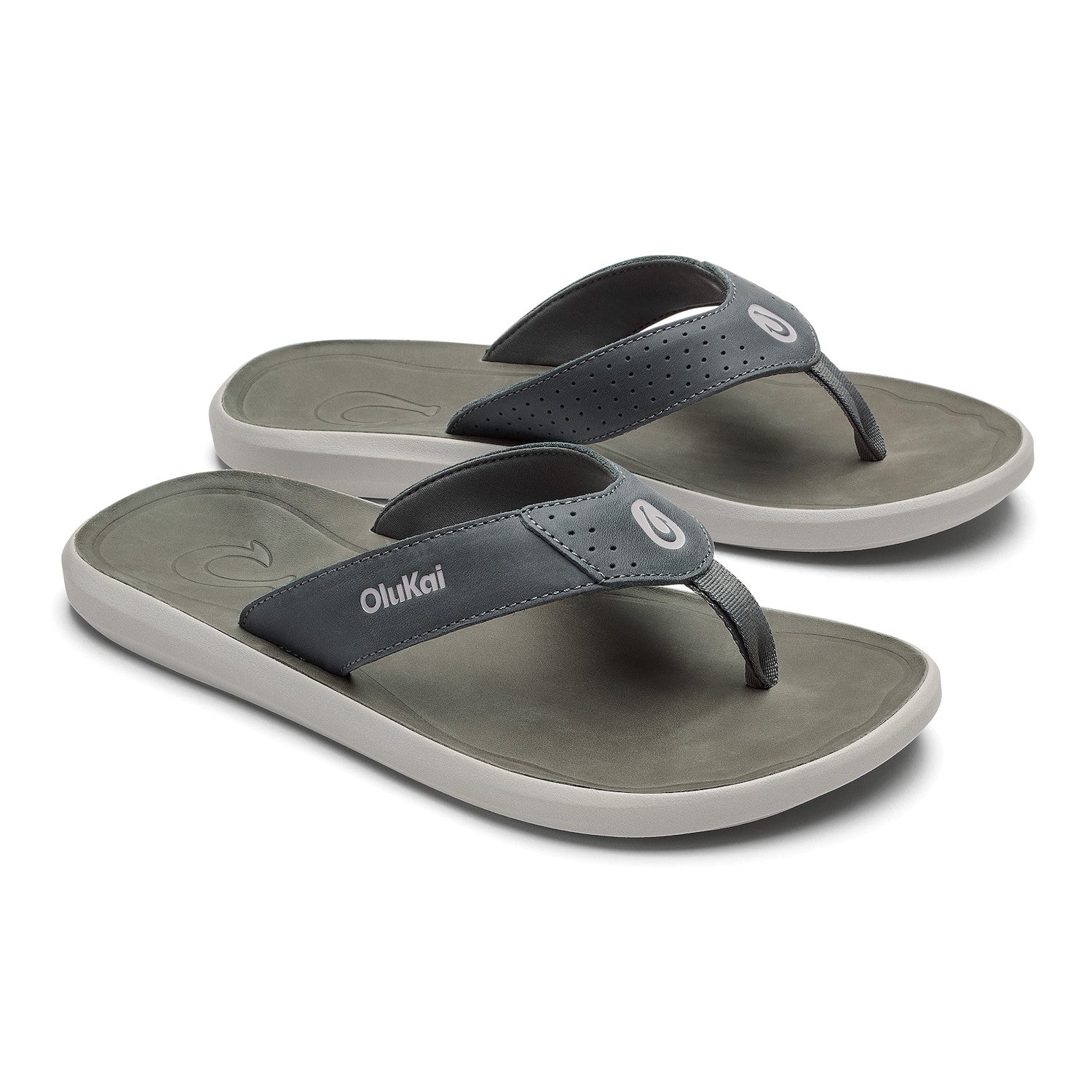 OluKai Pili Waterproof Leather Sandals
