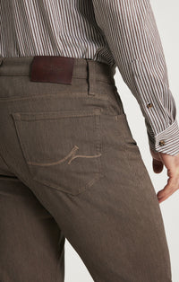 34 Heritage Courage Straight Fit Diagonal Weave Pants