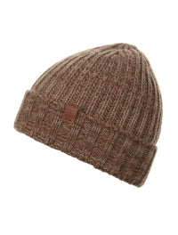 Bickley + Mitchell Chunky Rib Melange Knit Beanie