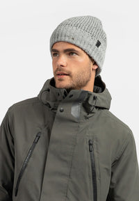 Bickley + Mitchell Sherpa Lined Thick Knit Cuffed Beanie