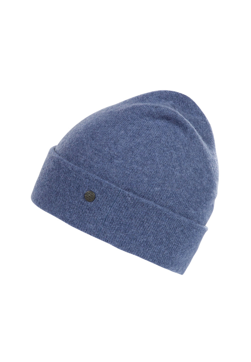 Bickley + Mitchell Extrafine Merino Cashmere Blend Cuffed Beanie