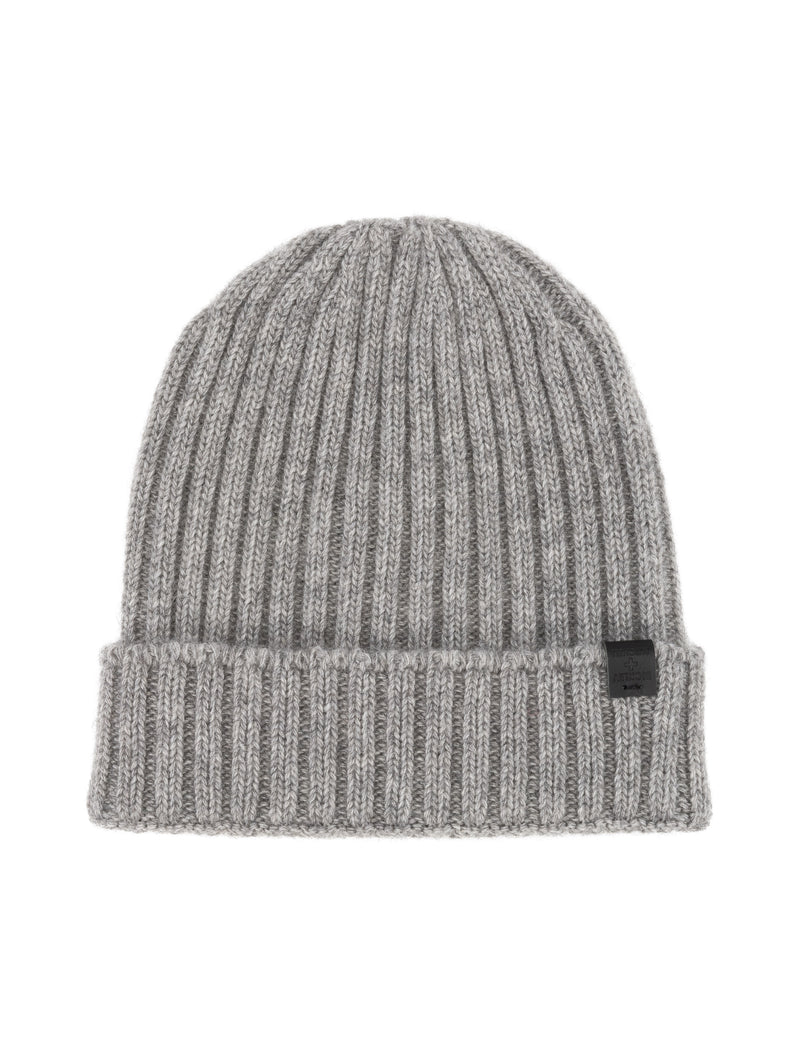 Bickley + Mitchell Ribbed Premium Yarn Wool Blend Beanie