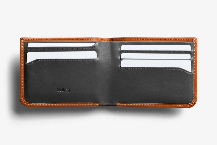 Bellroy Hide and Seek LO RFID Protection Leather Bifold Wallet
