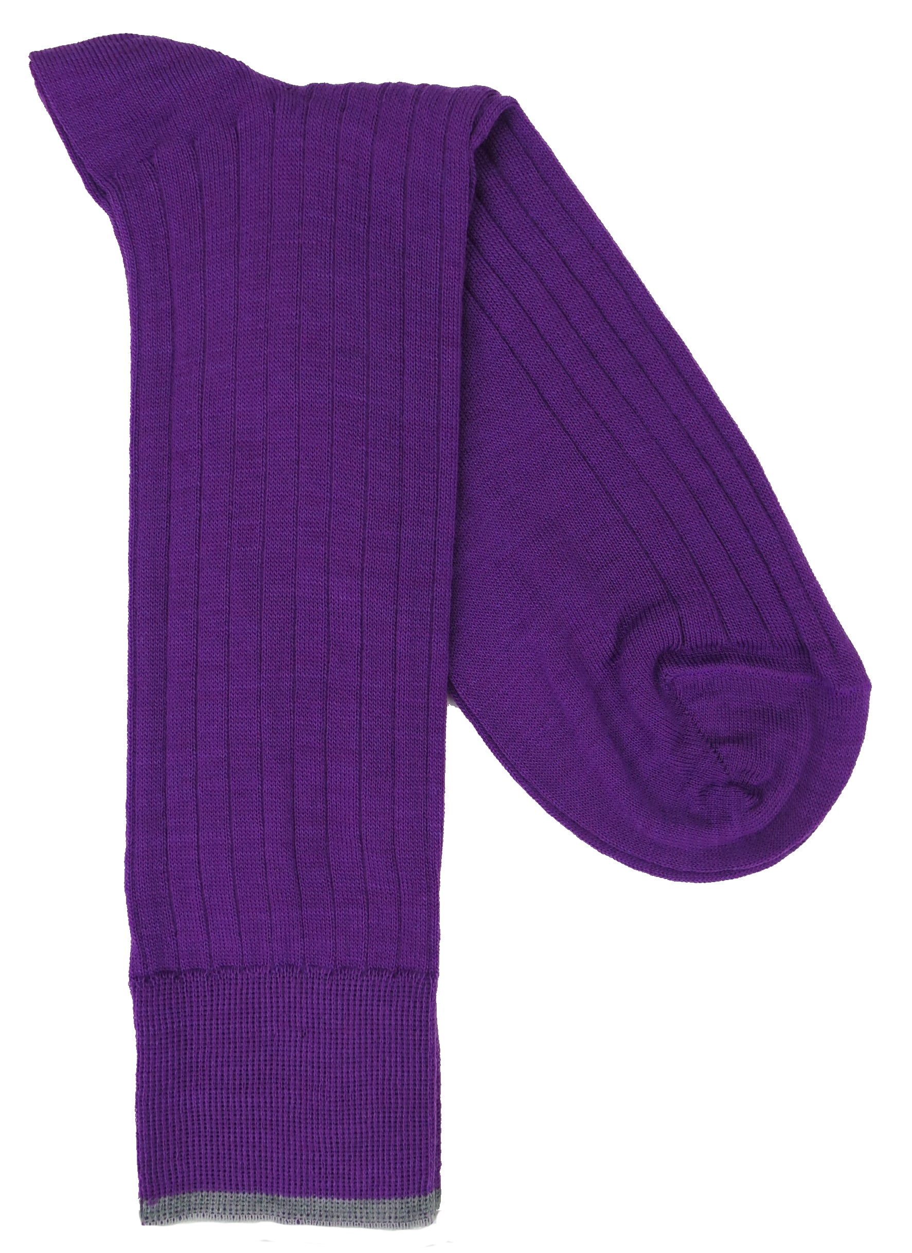 Lorenzo Uomo Merino Blend Ribbed Dress Socks