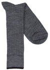 Lorenzo Uomo Merino Blend Ribbed Dress Socks