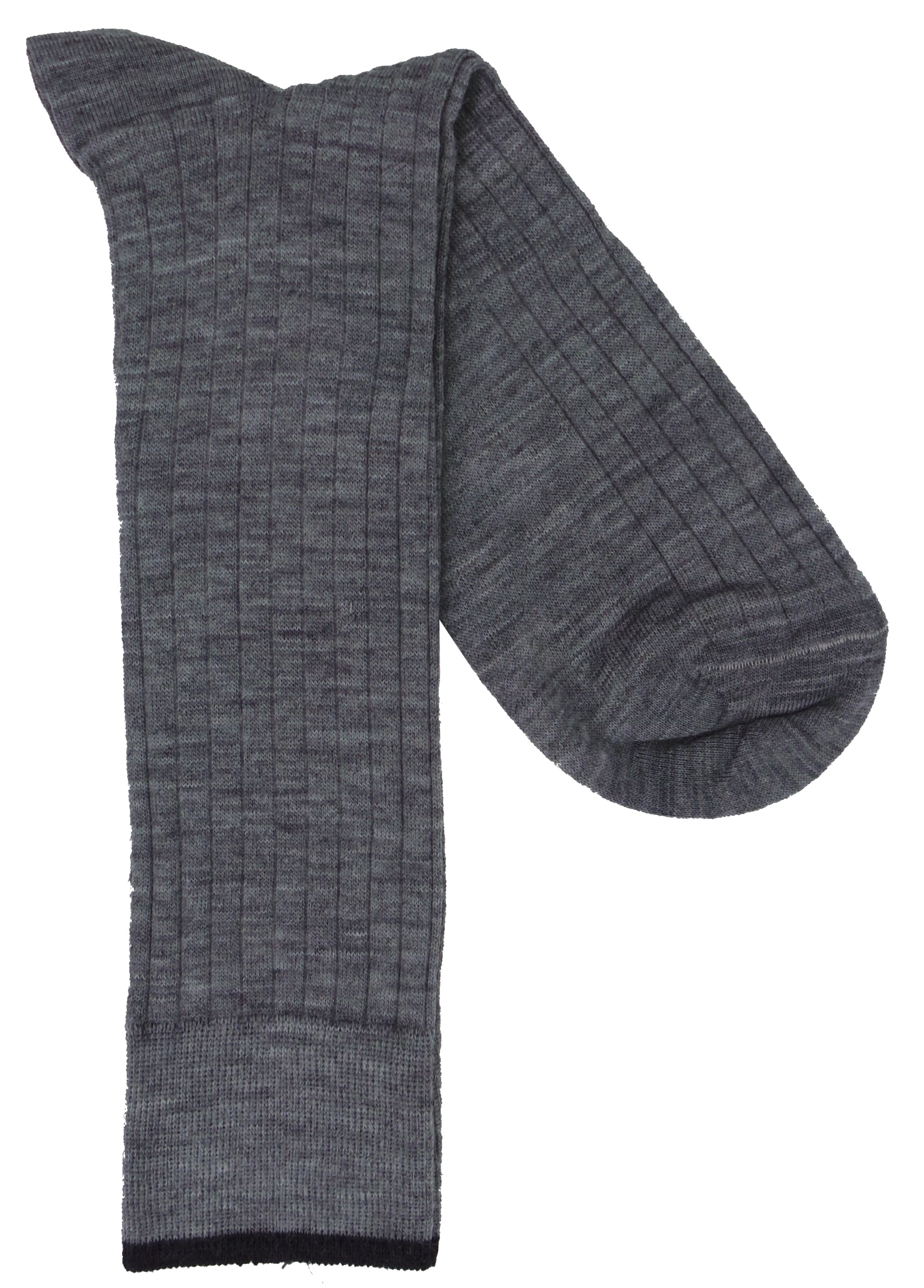 Lorenzo Uomo Merino Blend Ribbed Dress Socks