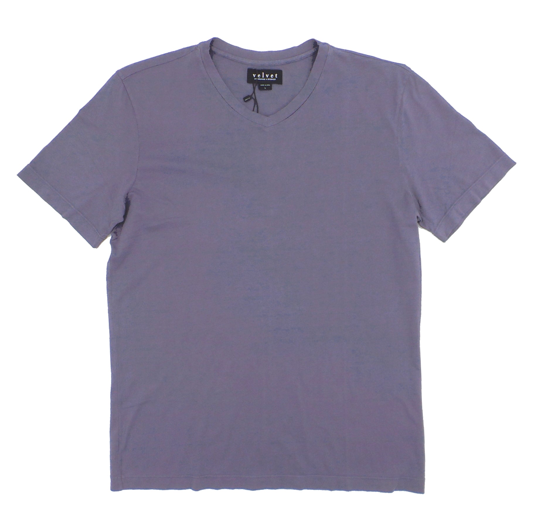 Velvet by Graham & Spencer Samsen Whisper Soft Jersey V-Neck T-Shirt