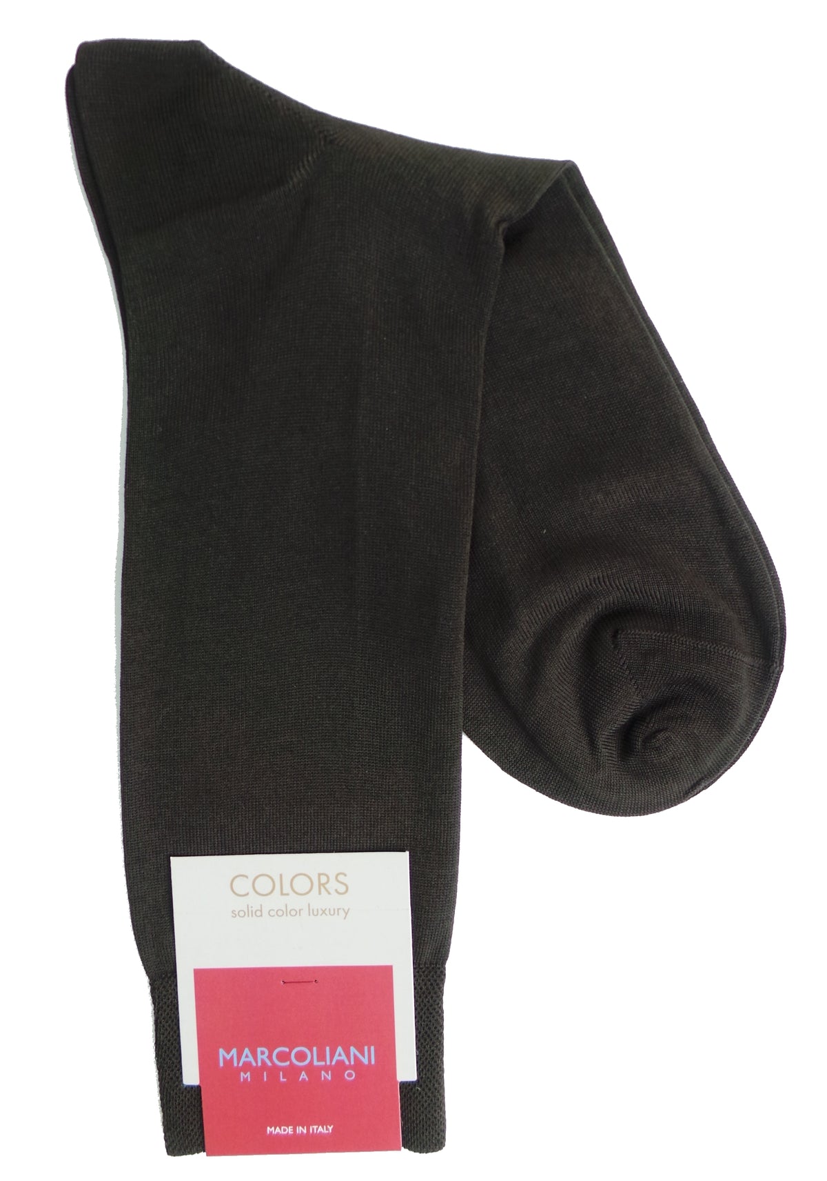 Marcoliani 3868 Pima Cotton Lisle Classic Plain Dress Socks