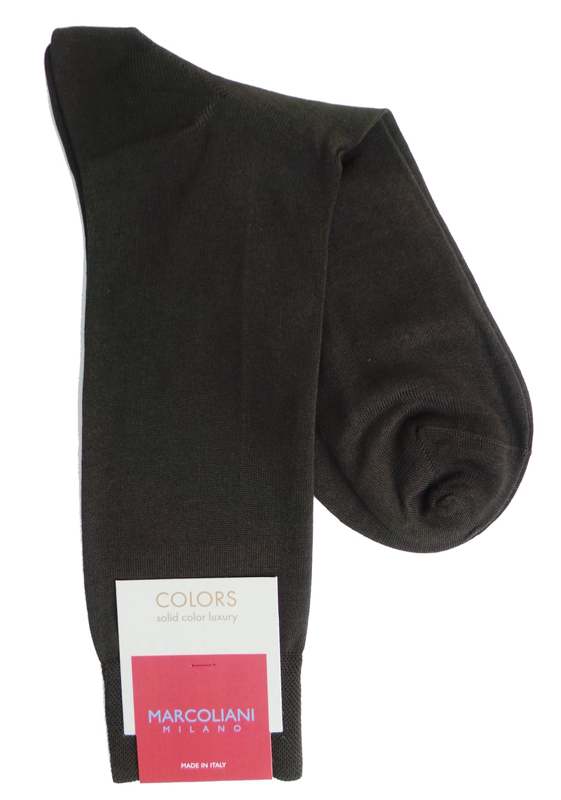 Marcoliani 3868 Pima Cotton Lisle Classic Plain Dress Socks – Seattle ...
