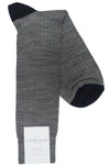 Lorenzo Uomo Merino Blend Ribbed Dress Socks
