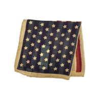 Ruth Graves Silk Wool Print Pocket Square